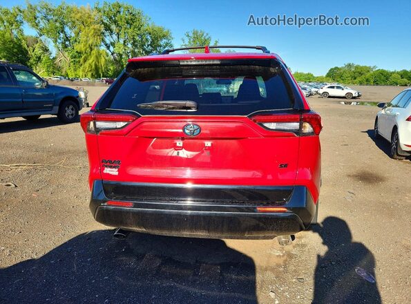 JTMAB3FV2PD126429 2023 TOYOTA RAV4 Red უკანა ხედი