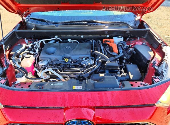 JTMAB3FV2PD126429 2023 TOYOTA RAV4 Red უკანა სალონის ხედი