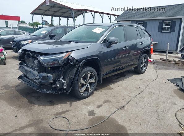 JTMAB3FV3ND078274 2022 TOYOTA RAV4 PRIME Gray Vista tres cuartos delantera izquierda