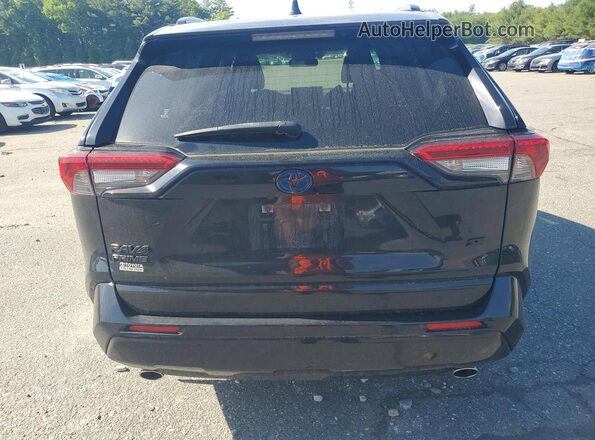 JTMAB3FV4MD036808 2021 TOYOTA RAV4 Black Rear view