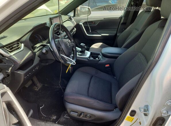JTMAB3FV6MD063931 2021 TOYOTA RAV4 White Widok wnętrza z przodu