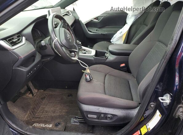 JTMAB3FV7PD127804 2023 TOYOTA RAV4 Blue Widok wnętrza z przodu