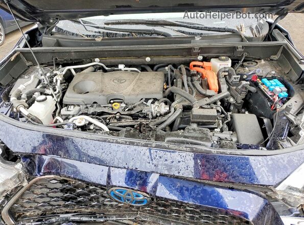 JTMAB3FV7PD127804 2023 TOYOTA RAV4 Blue Widok komory silnika