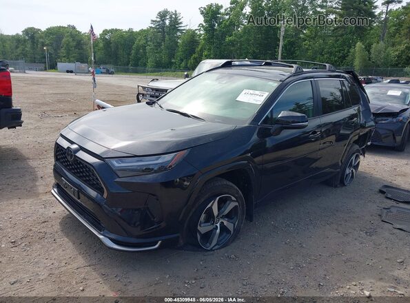 JTMAB3FV7SD247630 2025 TOYOTA RAV4 PLUG-IN HYBRID Black Vista tres cuartos delantera izquierda