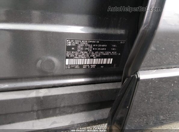 JTMAB3FV9MD041373 2021 TOYOTA RAV4 PRIME Gray ძრავის განყოფილების ხედი