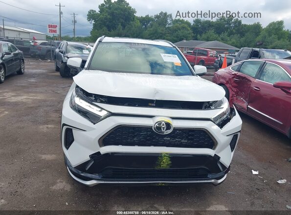 JTMAB3FVXSD246942 2025 TOYOTA RAV4 PLUG-IN HYBRID White Widok zestawu wskaźników