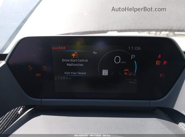 JTMABABA0RA071393 2024 SUBARU SOLTERRA Gray Вид задніх сидінь