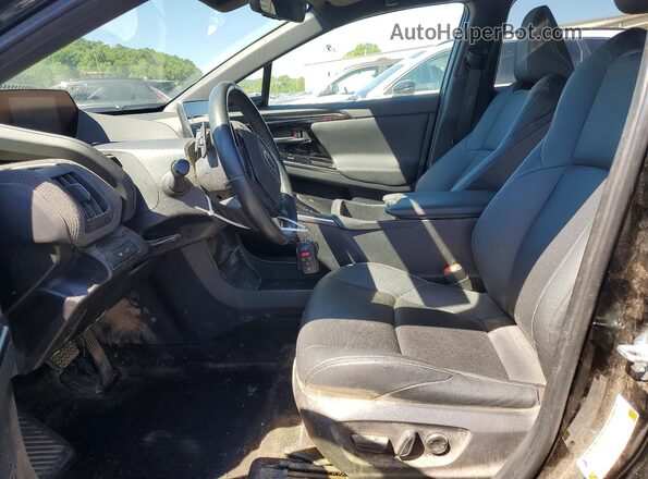 JTMABABA1PA000507 2023 SUBARU SOLTERRA Black წინა სალონის ხედი
