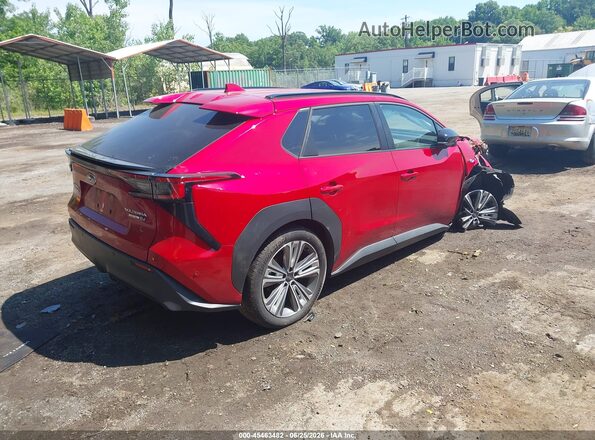 JTMABABA1RA073282 2024 SUBARU SOLTERRA Red Trasero derecho