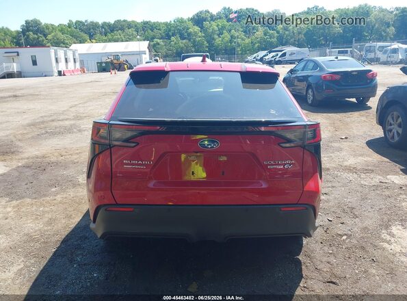JTMABABA1RA073282 2024 SUBARU SOLTERRA Red 