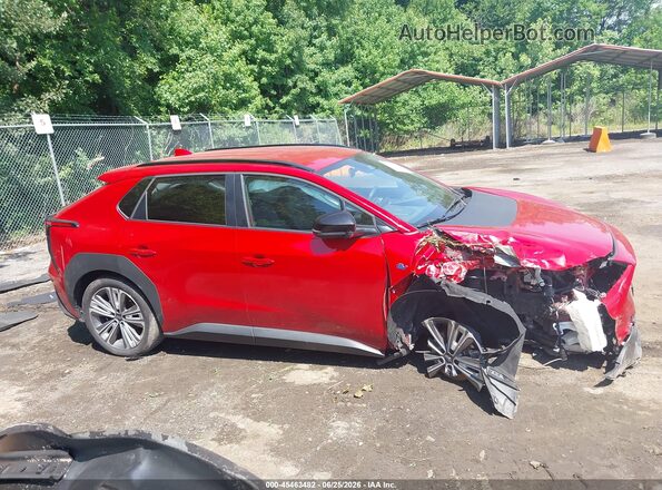 JTMABABA1RA073282 2024 SUBARU SOLTERRA Red Vista interior de 360 grados