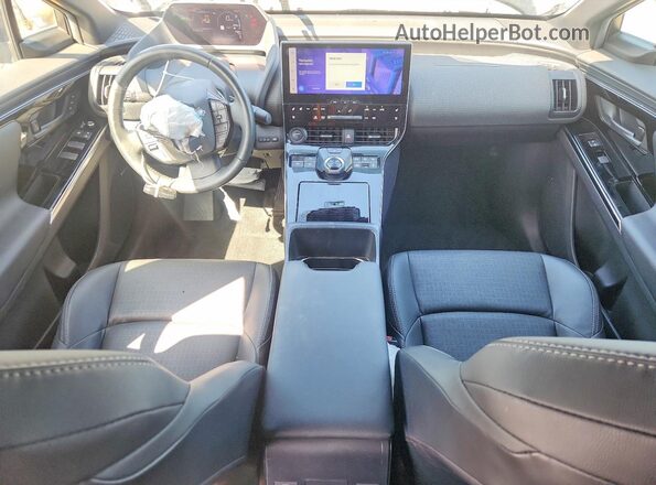 JTMABABA2PA032575 2023 SUBARU SOLTERRA Charcoal Widok deski rozdzielczej