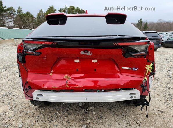 JTMABABA2RA072738 2024 SUBARU SOLTERRA Red Vista trasera