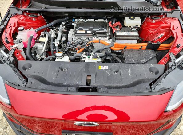 JTMABABA2RA072738 2024 SUBARU SOLTERRA Red Vista del compartimento del motor