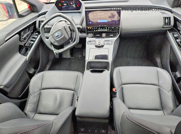 JTMABABA2RA072738 2024 SUBARU SOLTERRA Red Vista del salpicadero