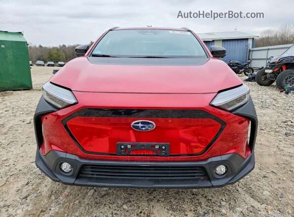 JTMABABA2RA072738 2024 SUBARU SOLTERRA Red Vista frontal