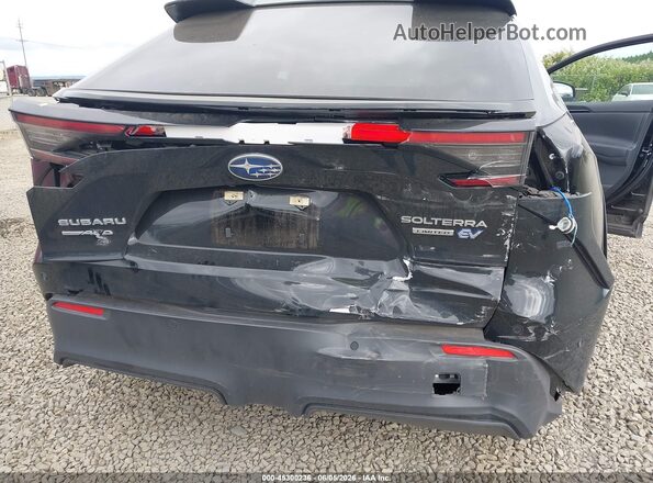 JTMABABA4RA089895 2024 SUBARU SOLTERRA Black Вид спереду