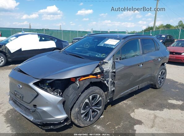 JTMABABA7RA053845 2024 SUBARU SOLTERRA Gray Vista tres cuartos delantera izquierda
