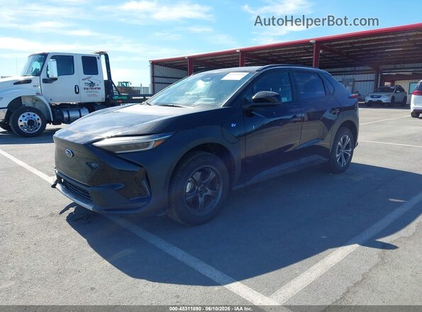 JTMABABA8RA070122 2024 SUBARU SOLTERRA Черный Передняя левая четверть