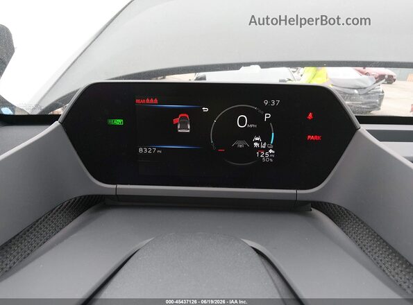 JTMABABA8SA100371 2025 SUBARU SOLTERRA Gray Rear seats view