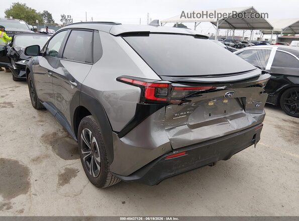 JTMABABA8SA100371 2025 SUBARU SOLTERRA Gray Rear left