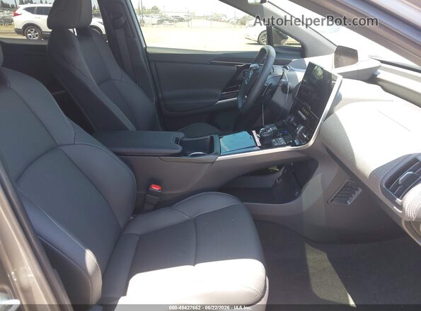 JTMABABA9SA100427 2025 SUBARU SOLTERRA Gray Вид салону спереду