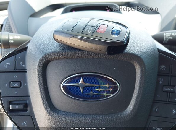 JTMABABA9SA100427 2025 SUBARU SOLTERRA Gray Вид панелі приладів