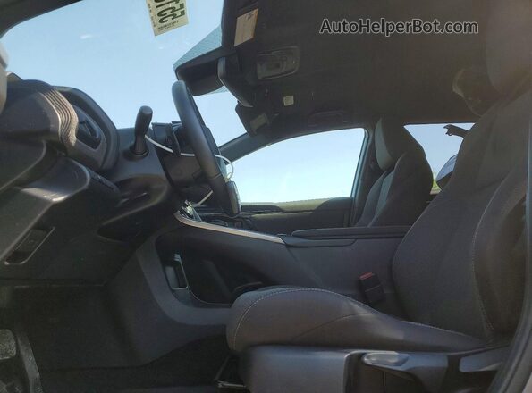 JTMABABAXPA005916 2023 SUBARU SOLTERRA Gray წინა სალონის ხედი