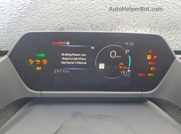 JTMABABAXRA052348 2024 SUBARU SOLTERRA Синий 