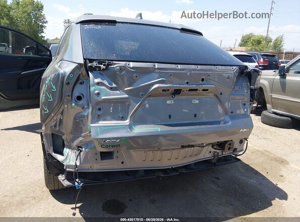 JTMABACA1RA088816 2024 TOYOTA BZ4X Gray Widok z tyłu