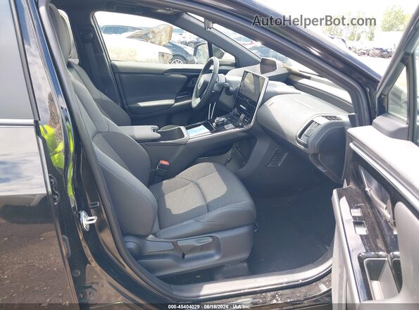 JTMABACA1SA104227 2025 TOYOTA BZ4X Black Вид салону спереду