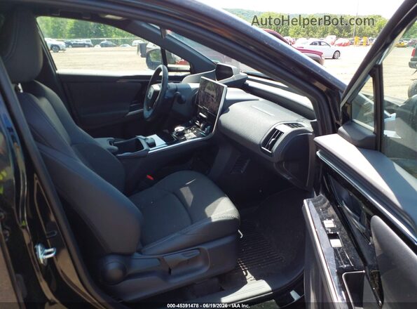 JTMABACA2RA072933 2024 TOYOTA BZ4X Black Widok wnętrza z przodu