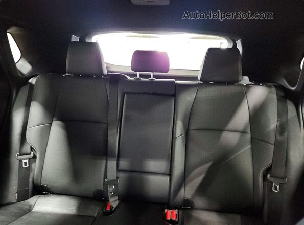 JTMABACA2SA104110 2025 TOYOTA BZ4X Black უკანა სავარძლების ხედი