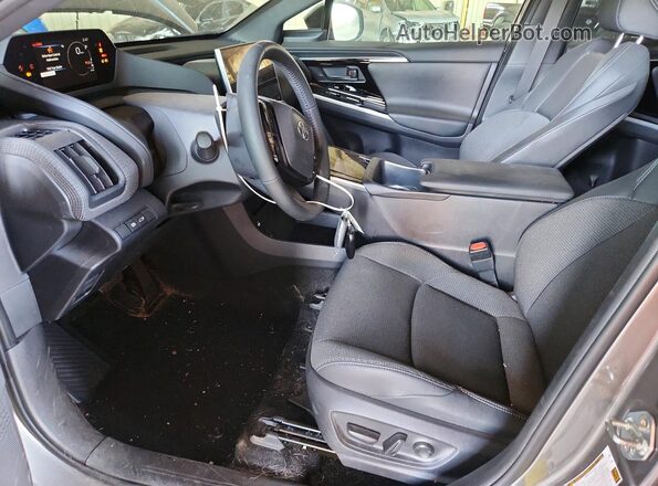 JTMABACA4RA081634 2024 TOYOTA BZ4X Gray Vista interior delantera