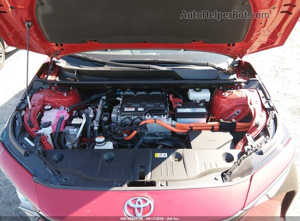 JTMABACA5PA033931 2023 TOYOTA BZ4X Красный Вид сзади