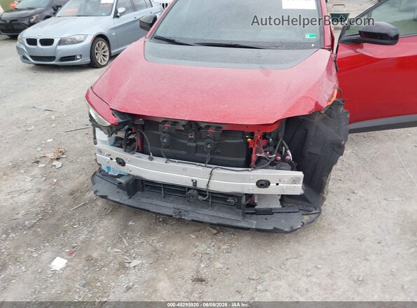 JTMABACA6RA075589 2024 TOYOTA BZ4X Red Front view