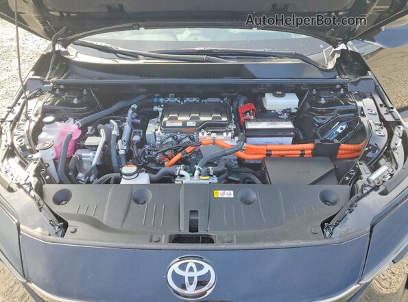 JTMABACA7SA093217 2025 TOYOTA BZ4X Black Rear interior view