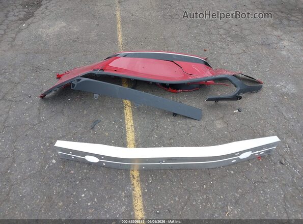JTMABACA9SA093512 2025 TOYOTA BZ4X Red ხელსაწყოთა პანელის ხედი
