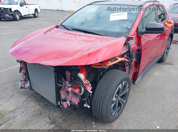 JTMABACA9SA093512 2025 TOYOTA BZ4X Red წინა ხედი