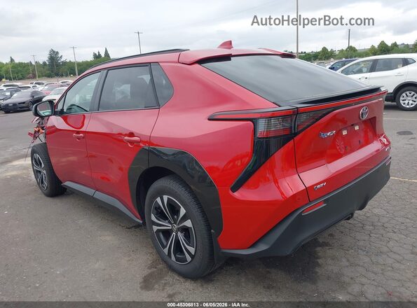 JTMABACA9SA093512 2025 TOYOTA BZ4X Red უკანა მარცხენა