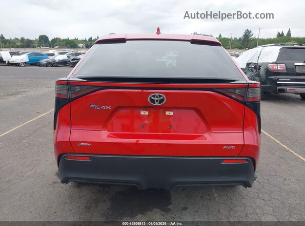 JTMABACA9SA093512 2025 TOYOTA BZ4X Red 