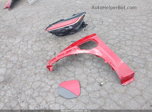 JTMABACA9SA093512 2025 TOYOTA BZ4X Red 