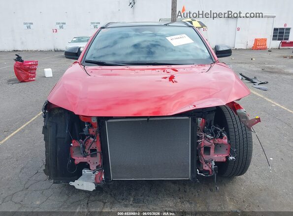 JTMABACA9SA093512 2025 TOYOTA BZ4X Red უკანა სალონის ხედი