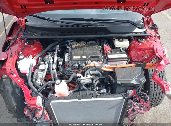 JTMABACA9SA093512 2025 TOYOTA BZ4X Red უკანა ხედი