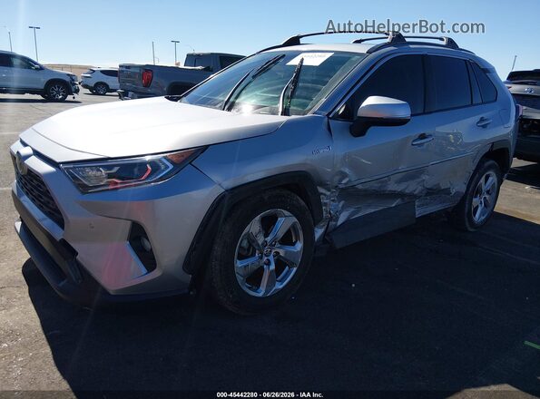 JTMB6RFV0MD039796 2021 TOYOTA RAV4 HYBRID Silver Front left