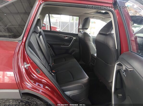 JTMB6RFV0ND059452 2022 TOYOTA RAV4 HYBRID Red VIN sticker view