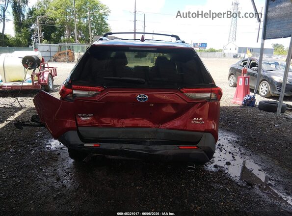 JTMB6RFV0ND059452 2022 TOYOTA RAV4 HYBRID Red 