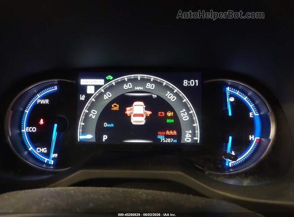 JTMB6RFV0PD110581 2023 TOYOTA RAV4 HYBRID Light Blue Vista frontal