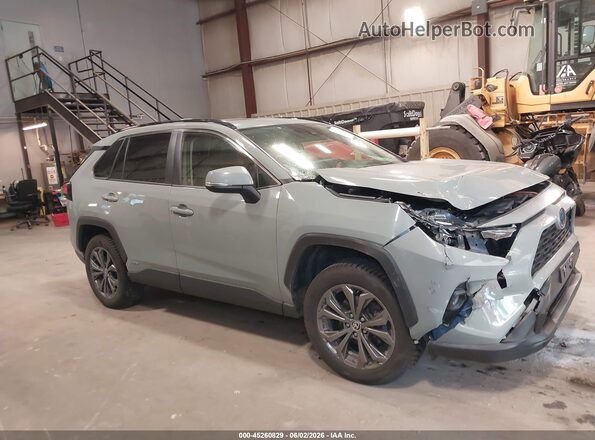 JTMB6RFV0PD110581 2023 TOYOTA RAV4 HYBRID Light Blue Vista trasera