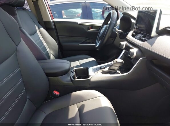 JTMB6RFV0SD156677 2025 TOYOTA RAV4 HYBRID Red Սալոնի դիմացի տեսք